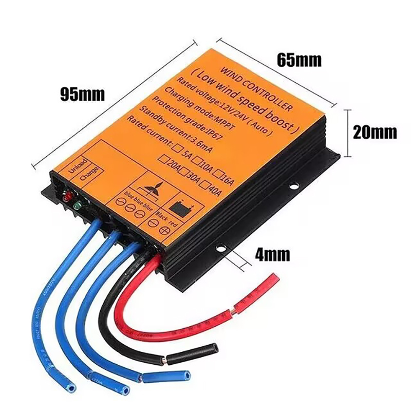 Wind Turbine Charge Controller Mppt 12V 24V - 1000-5000W MPPT Charge Controller 12 V/24