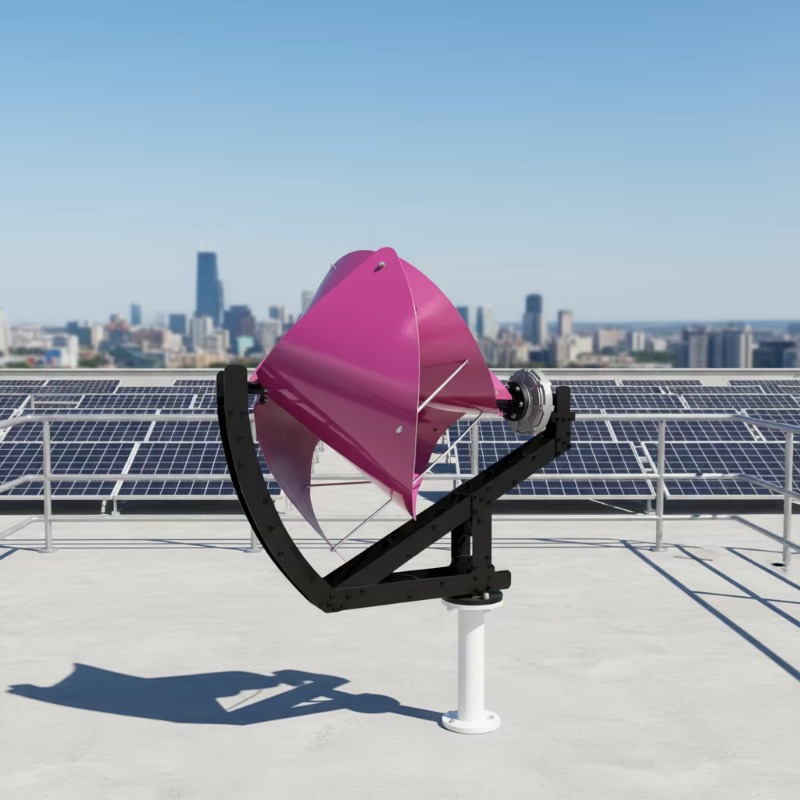 Wind Turbine 1000W 24V - กังหันลมผลิตไฟฟ้าแบบออฟกริด ความเร็วเริ่มต้นต่ำ 2.5 เมตร/วินาที 1 กิโลวัตต์