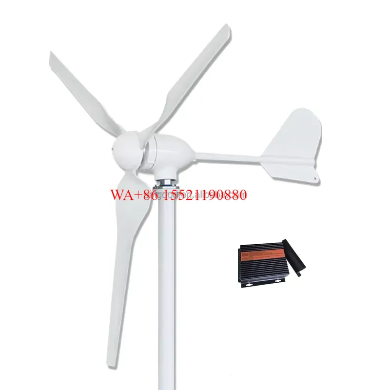 Horizontal Wind Turbine 10Kw - WMWMNU สำหรับระบบควบคุมกังหันลม 10kw 5kw 1kw ระบบผลิตไฟฟ้าพลังงานลม