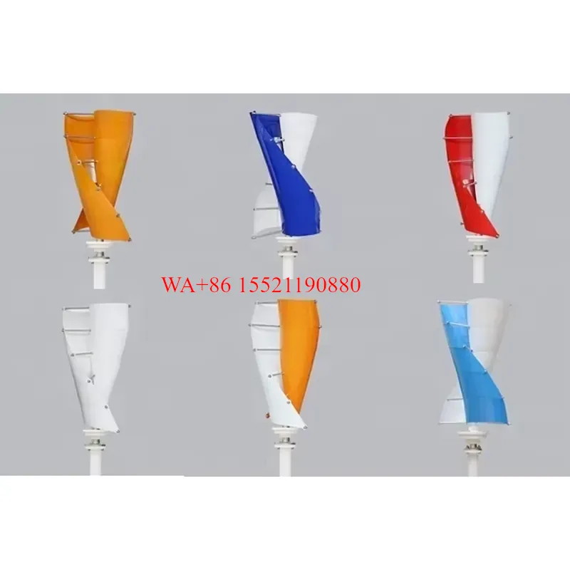 Wind Turbine 400W 12V - WMWMNU สำหรับเครื่องกำเนิดไฟฟ้ากังหันลมแนวตั้งแบบเกลียว 12V 24V 48V 400W