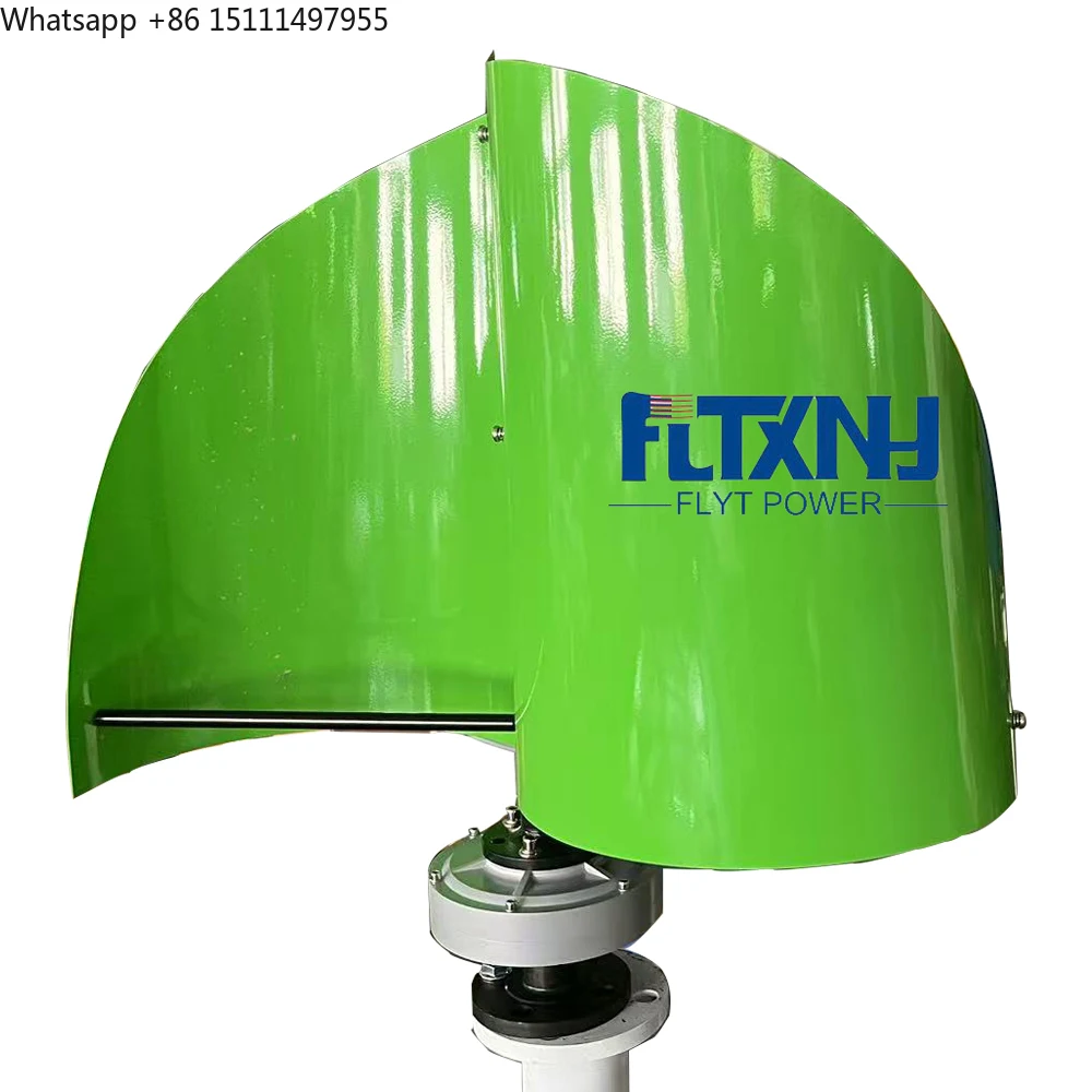 Wind Turbine 1000W 24V - รุ่นใหม่ล่าสุด ระบบกังหันลมขนาดเล็กแบบดอกไม้ 1000W 12/24v เครื่องกำเนิดไฟฟ้าลมแบบเงียบ ชนิดตั้งตรง