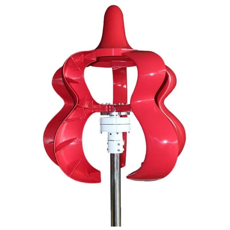 Wind Turbine 400W 12V - กังหันลมแกนตั้งขนาดเล็ก Zixi JLS 400W เส้นผ่านศูนย์กลางใบพัด 0.8