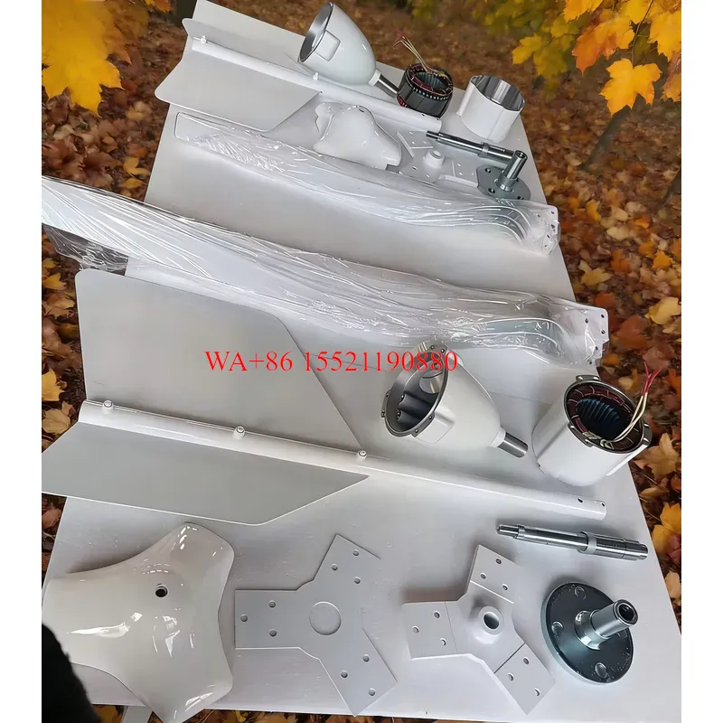 Wind Turbine Generator Kit 2000W - ชุดกังหันลมแนวนอน 3 ใบพัด WMWMNU 2000W เครื่องกำเนิดไฟฟ้ากังหันลมแม่เหล็กถาวร