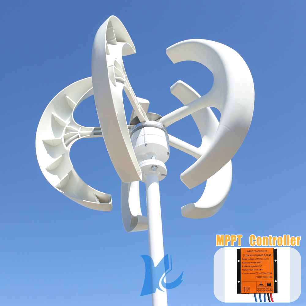 กังหันลมผลิตไฟฟ้า Home Farm 80 - Vertical Axis Wind Turbine 3000W บทวิจารณ์และราคา