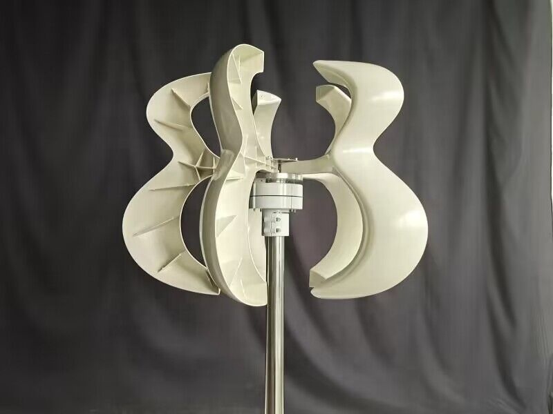กังหันลมแนวตั้งรูปทรงดอกไม้ 40 - Wind Turbine 400W 12V บทวิจารณ์และราคา