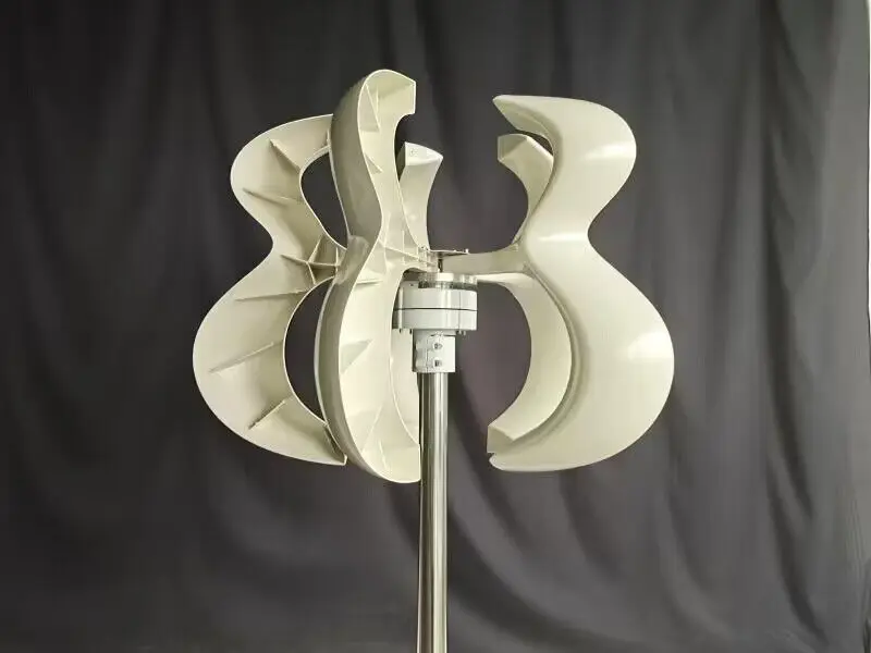 กังหันลมแนวตั้งรูปทรงดอกไม้ 40 - Wind Turbine 400W 12V บทวิจารณ์และราคา