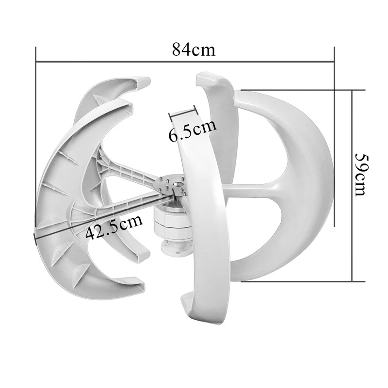 กังหันลมขนาดเล็ก 400W 12V แบบโ - Wind Turbine 400W 12V บทวิจารณ์และราคา