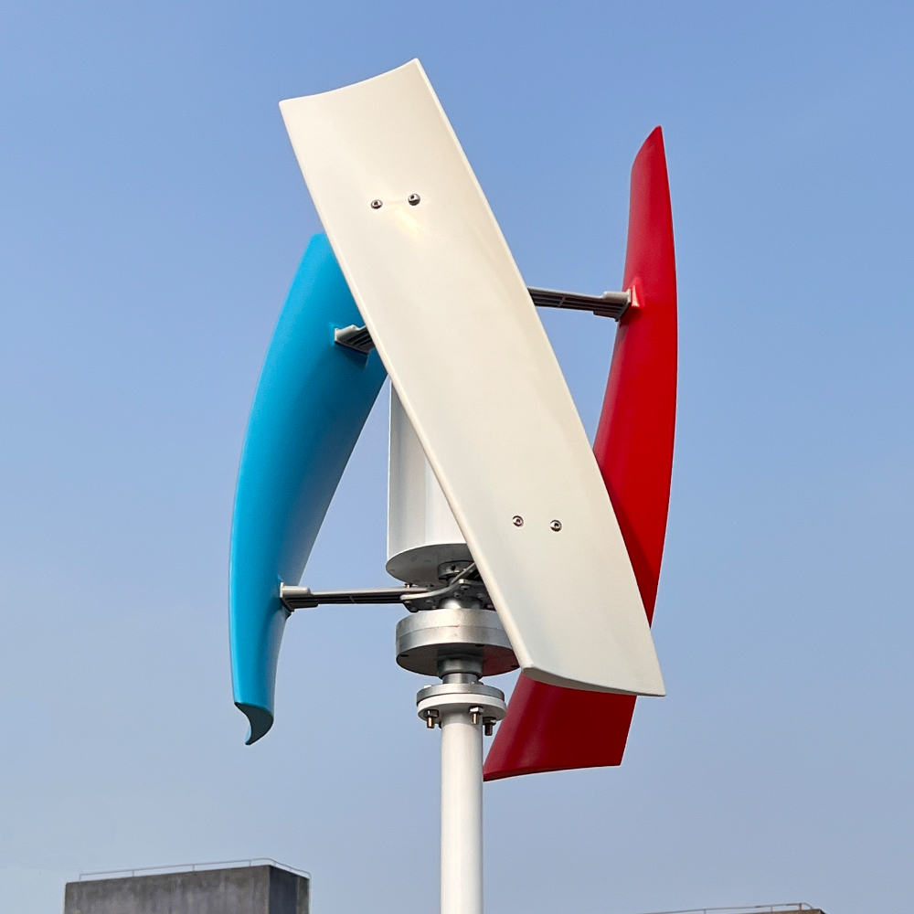 กังหันลมผลิตไฟฟ้าพลังงานลม 300 - Vertical Axis Wind Turbine 3000W บทวิจารณ์และราคา