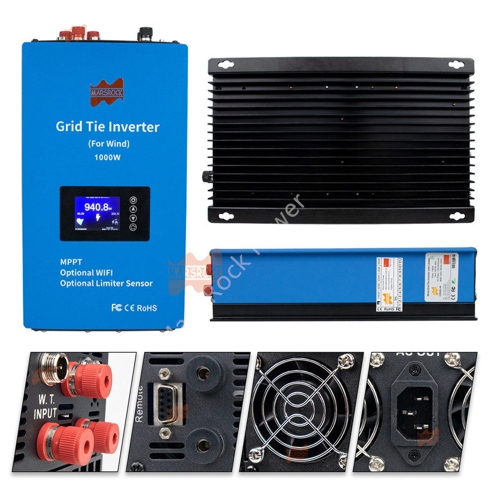 1000W Wind Limiter อินเวอร์เตอ - Wind Turbine 1000W 24V บทวิจารณ์และราคา