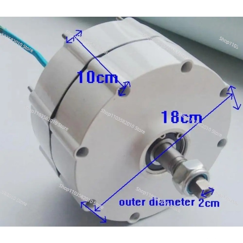 เครื่องกำเนิดไฟฟ้า 100W-500W ค - Wind Turbine 12V 100W Diy บทวิจารณ์และราคา
