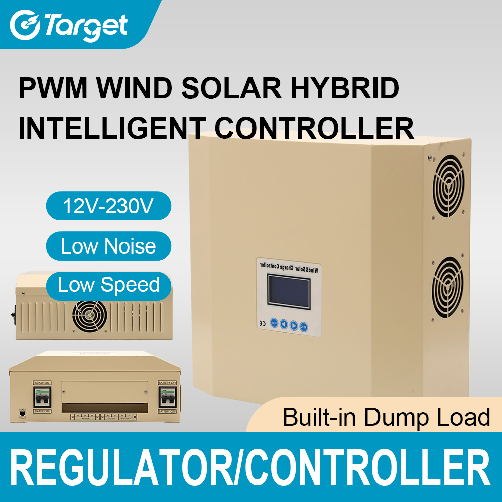 ตัวควบคุมการชาร์จแบบไฮบริดพลัง - Wind Solar Hybrid Controller 48V บทวิจารณ์และราคา