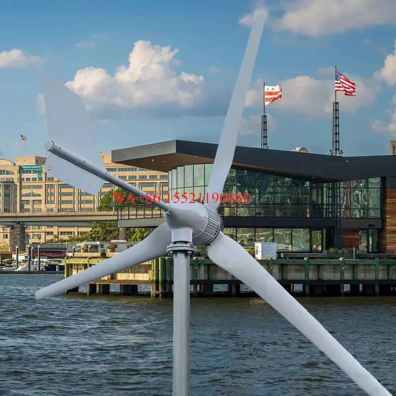 ชุดเครื่องกำเนิดไฟฟ้ากังหันลมแ - Wind Turbine Generator Kit 2000W บทวิจารณ์และราคา