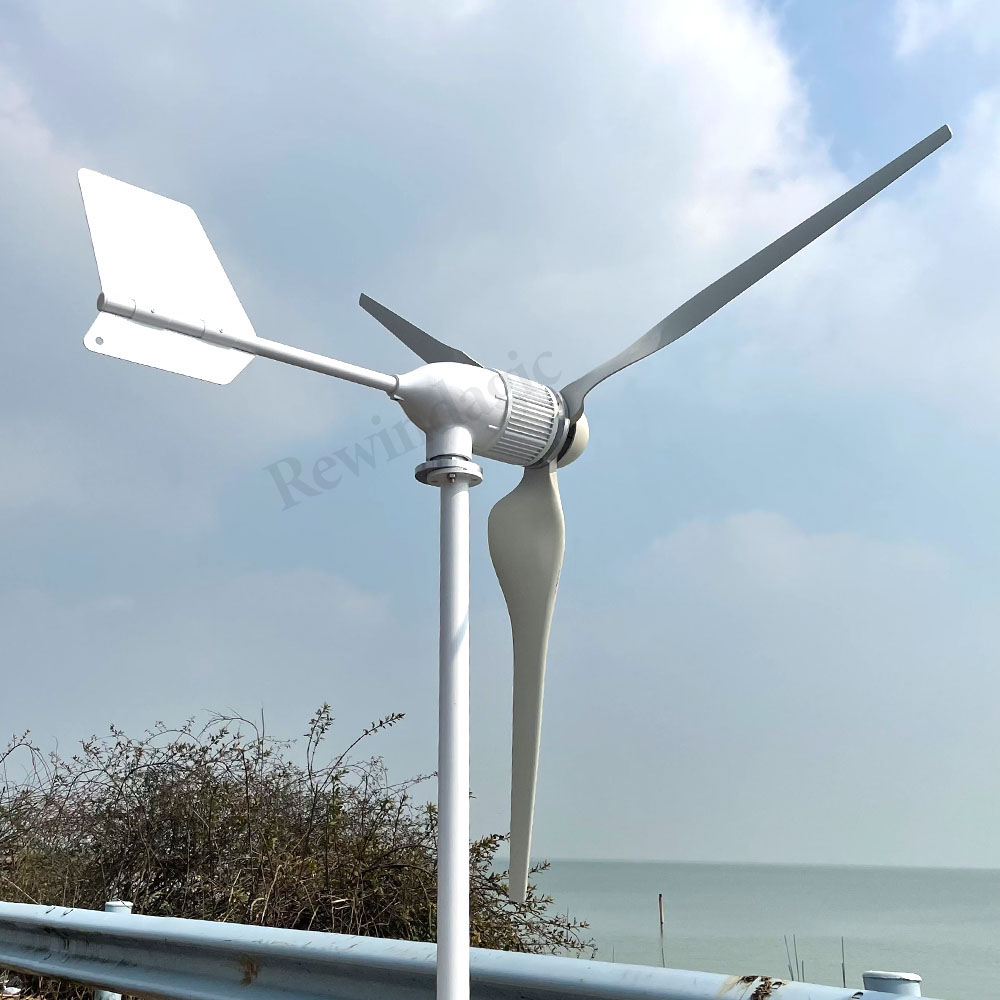 แหล่งพลังงาน เครื่องกำเนิดไฟฟ้ - Wind Turbine 5000W 48V บทวิจารณ์และราคา