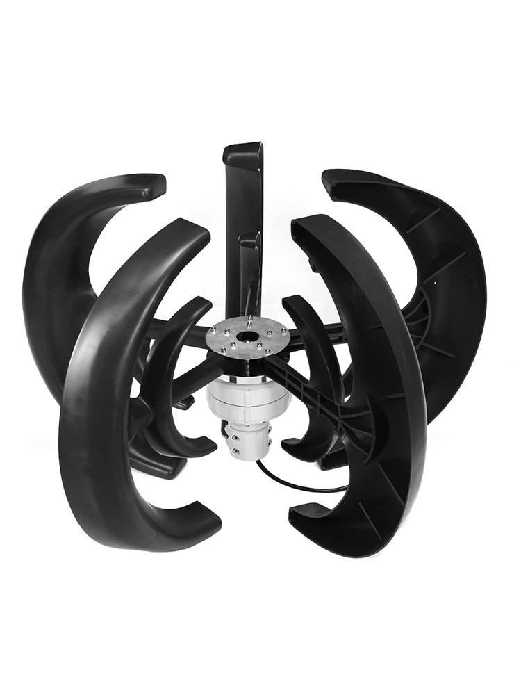กังหันลม 1000W, กังหันลมแกนตั้ - Wind Turbine 1000W 24V บทวิจารณ์และราคา