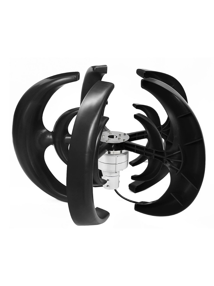 กังหันลม 1000W, กังหันลมแกนตั้ - Wind Turbine 1000W 24V บทวิจารณ์และราคา