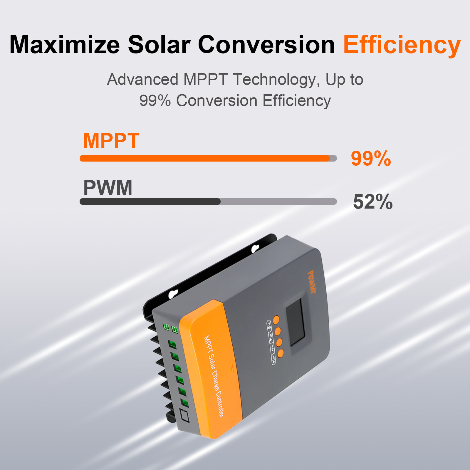 PowMr 60A MPPT Solar Charge Co - Wind Solar Hybrid Controller 48V บทวิจารณ์และราคา