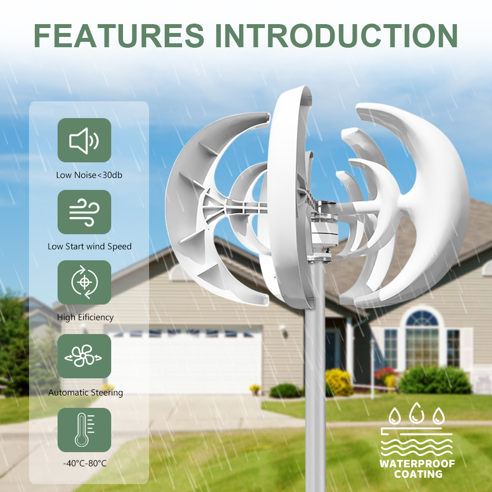 การจัดส่งอย่างรวดเร็ว 3000W 24 - Wind Turbine 5000W 48V บทวิจารณ์และราคา