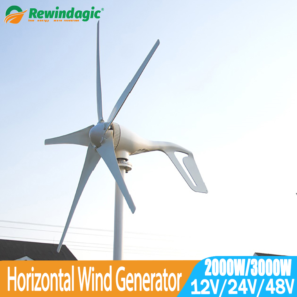 กังหันลมผลิตไฟฟ้า 2000W 3000W  - Wind Turbine Charge Controller Mppt 12V 24V บทวิจารณ์และราคา