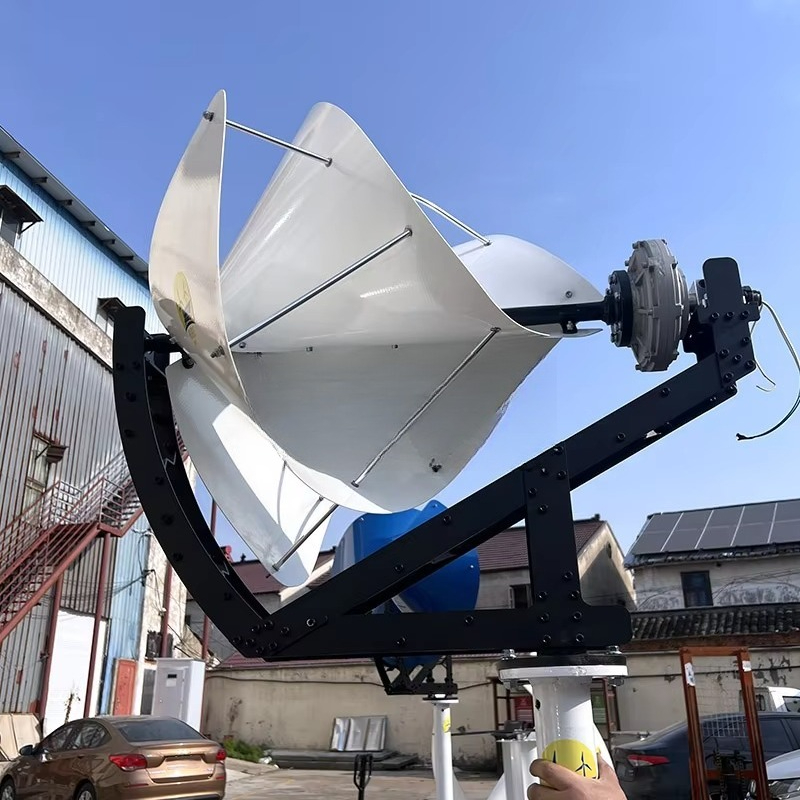 กังหันลมแกนแนวนอนอาร์คิมีดีส พ - Horizontal Wind Turbine 10Kw บทวิจารณ์และราคา