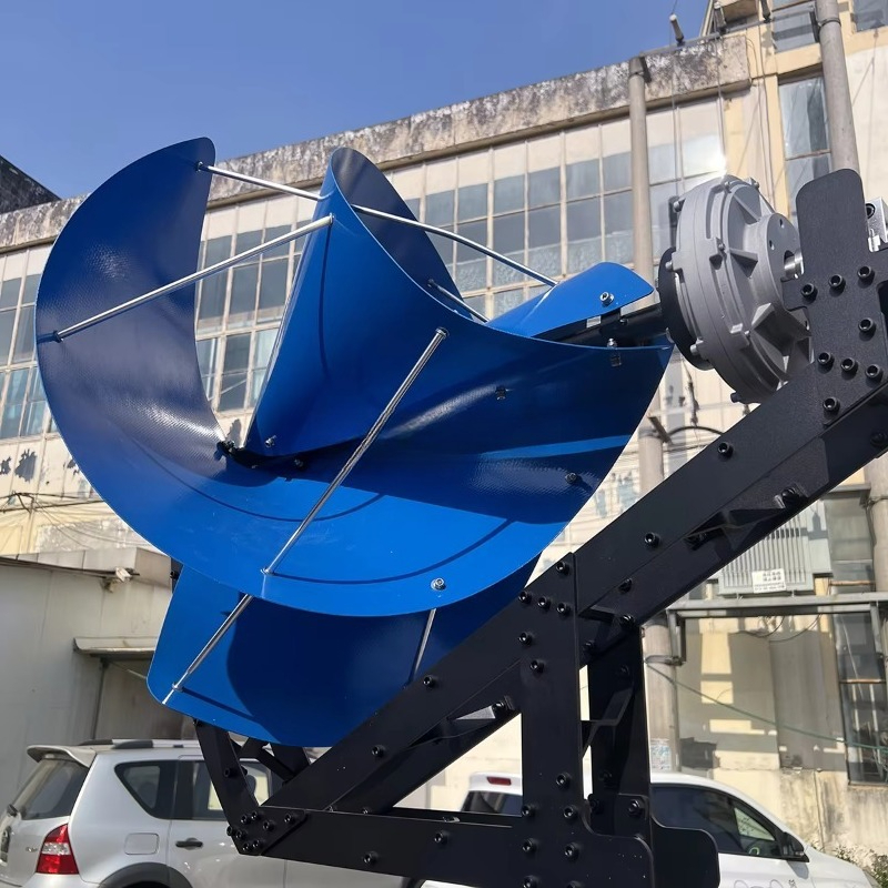กังหันลมแกนแนวนอนอาร์คิมีดีส พ - Horizontal Wind Turbine 10Kw บทวิจารณ์และราคา