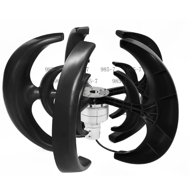 กังหันลมแกนตั้ง 12V/24V 1000W  - Wind Turbine 1000W 24V บทวิจารณ์และราคา