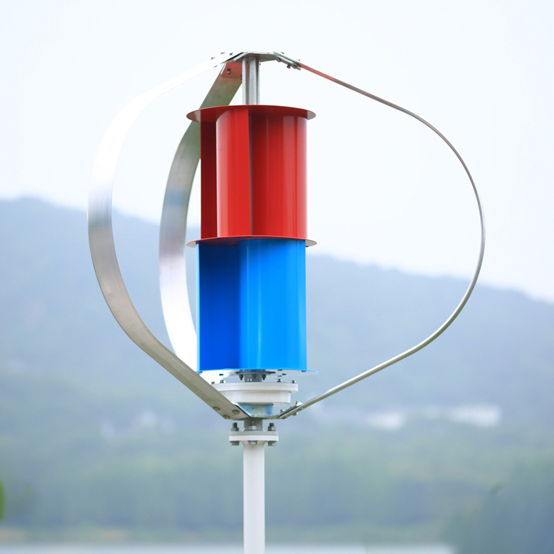 กังหันลมแบบ Q-Type ขนาด 3 กิโล - Vertical Axis Wind Turbine 3000W บทวิจารณ์และราคา