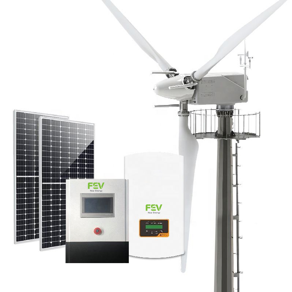 ระบบกังหันลมพลังงานแสงอาทิตย์แ - Wind Turbine 48V 5Kw Off Grid บทวิจารณ์และราคา