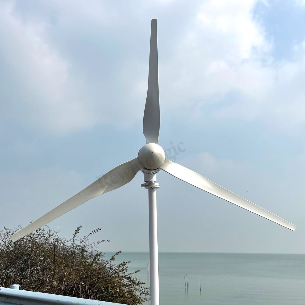 กังหันลมผลิตไฟฟ้า 5000W 6000W  - Wind Turbine 5000W 48V บทวิจารณ์และราคา