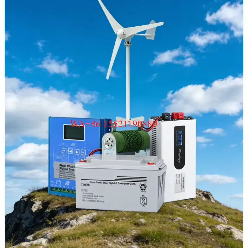 WMWMNU กังหันลมแนวนอน 5KW ระบบ - Wind Turbine 48V 5Kw Off Grid บทวิจารณ์และราคา