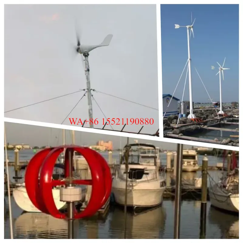 WMWMNU กังหันลมแนวนอน 5KW ระบบ - Wind Turbine 48V 5Kw Off Grid บทวิจารณ์และราคา