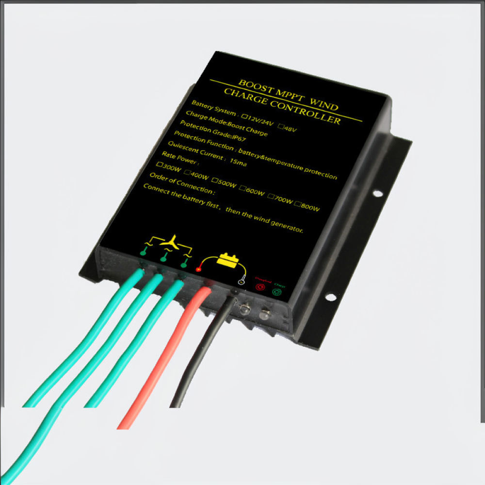 ตัวควบคุมการชาร์จแบบปรับได้สำห - Wind Turbine Charge Controller Mppt 12V 24V บทวิจารณ์และราคา