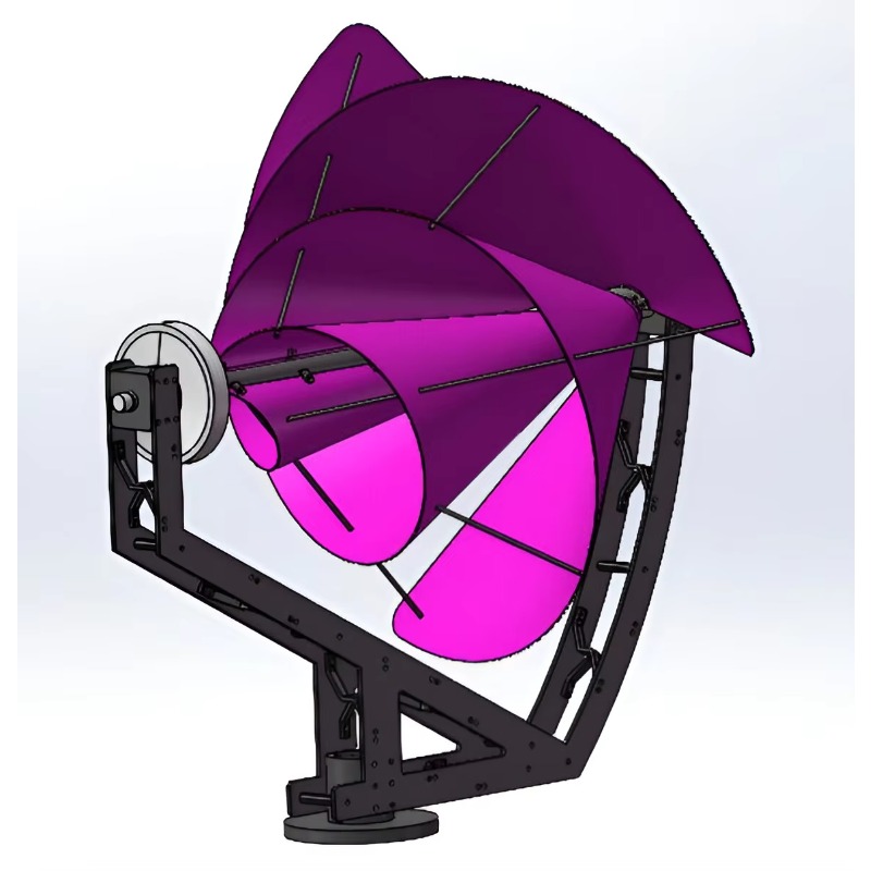 กังหันลมอาร์คิมีดีสแบบใหม่ 24v - Wind Turbine 1000W 24V บทวิจารณ์และราคา