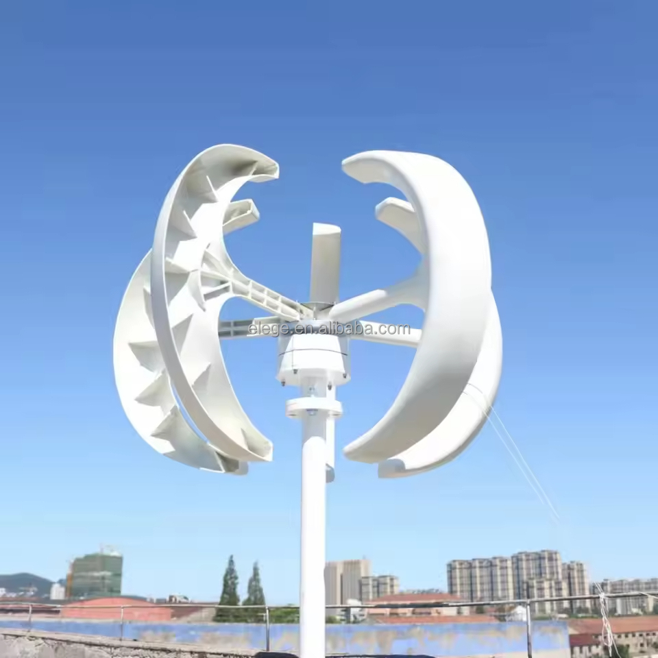 ขายตรงจากโรงงาน กังหันลมแกนตั้ - Wind Turbine 1000W 24V บทวิจารณ์และราคา
