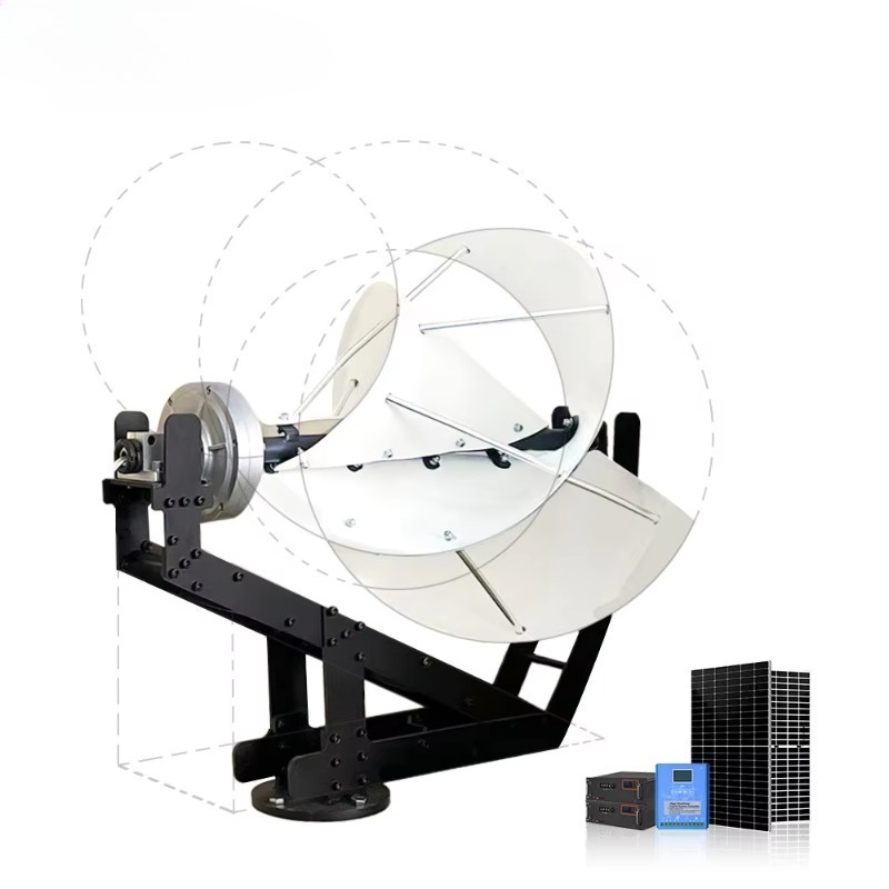 ชุดกังหันลมผลิตไฟฟ้า 12V 24V 2 - Wind Turbine Generator Kit 2000W บทวิจารณ์และราคา