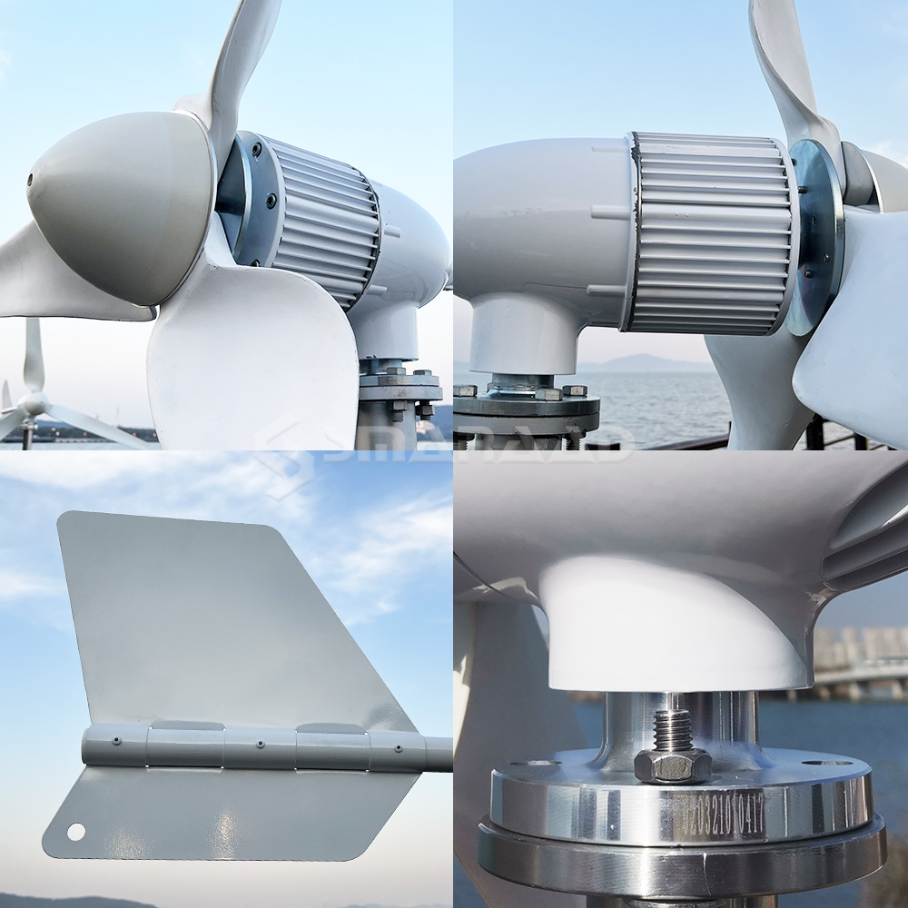 คลังสินค้าโปแลนด์มอบชุดเครื่อง - Wind Turbine 5000W 48V บทวิจารณ์และราคา