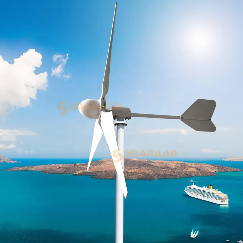 ระบบผลิตพลังงาน CE/ISO SK 2KW  - Wind Turbine 48V 5Kw Off Grid บทวิจารณ์และราคา