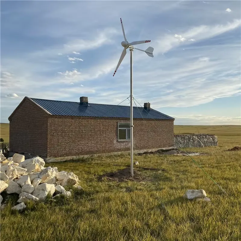 ระบบผลิตพลังงาน CE/ISO SK 2KW  - Wind Turbine 48V 5Kw Off Grid บทวิจารณ์และราคา