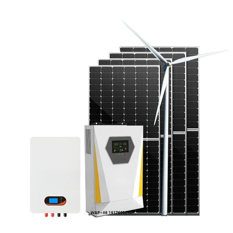ระบบกังหันลมพลังงานแสงอาทิตย์แ - Wind Turbine 48V 5Kw Off Grid บทวิจารณ์และราคา