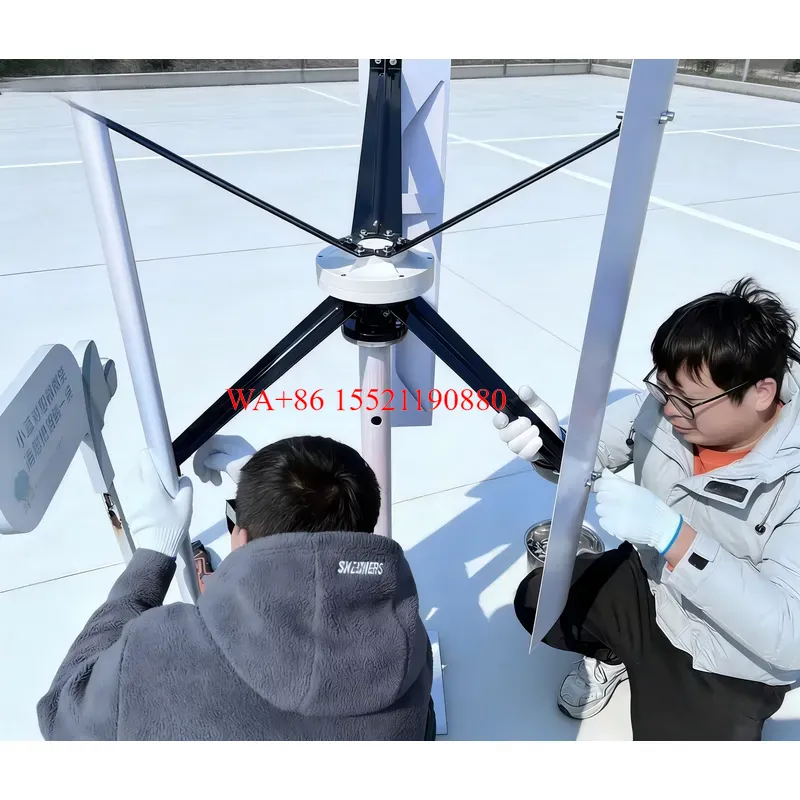 ชุดกังหันลมแกนตั้ง WMWMNU 1000 - Wind Turbine 1000W 24V บทวิจารณ์และราคา