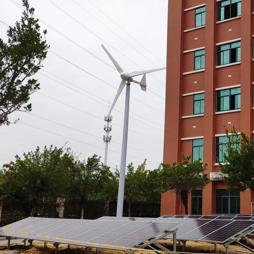 กังหันลมแนวนอน 10 กิโลวัตต์ รา - Horizontal Wind Turbine 10Kw บทวิจารณ์และราคา