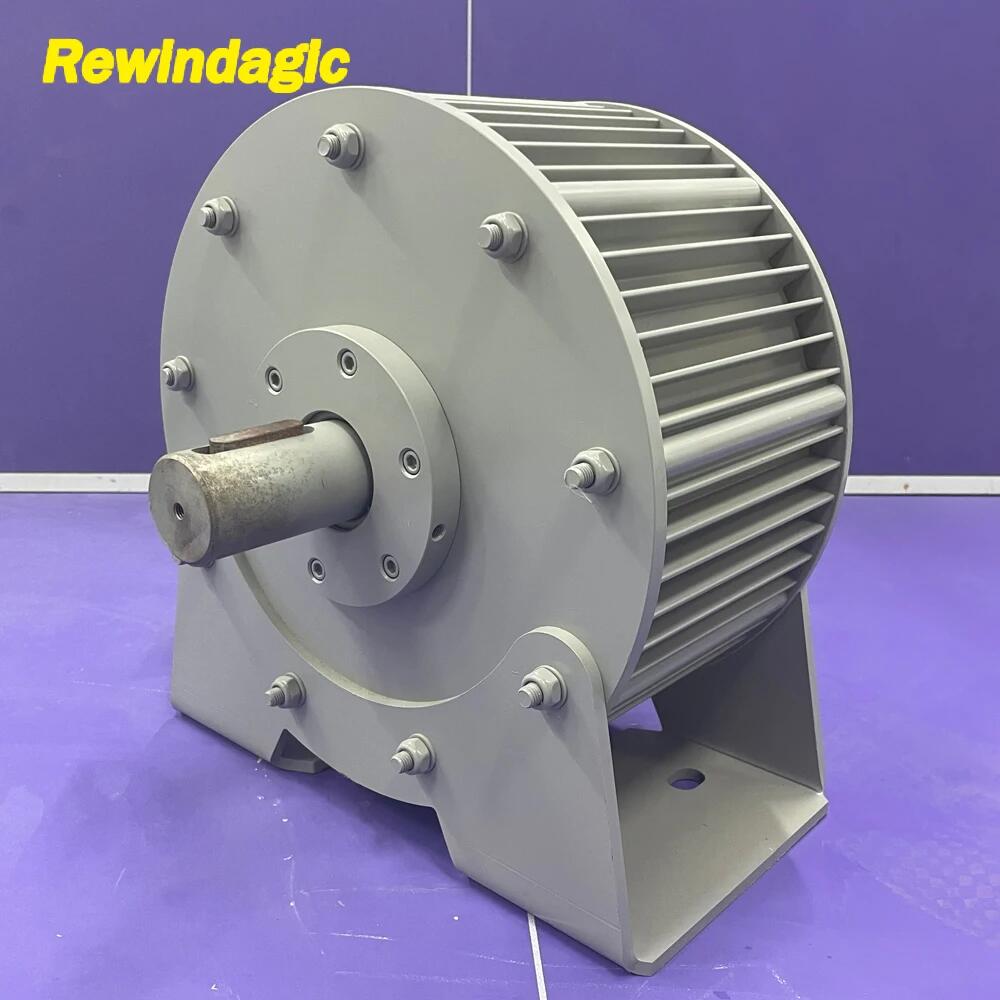 เครื่องสร้าง50KW 20KW ความเร็ว - Wind Generator Permanent Magnet 3 Phase บทวิจารณ์และราคา