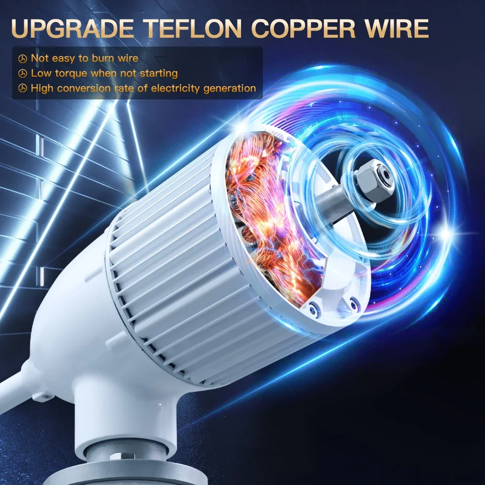 กังหันลมแนวนอน 5KW 2KW 12V 24V - Wind Turbine 48V 5Kw Off Grid บทวิจารณ์และราคา