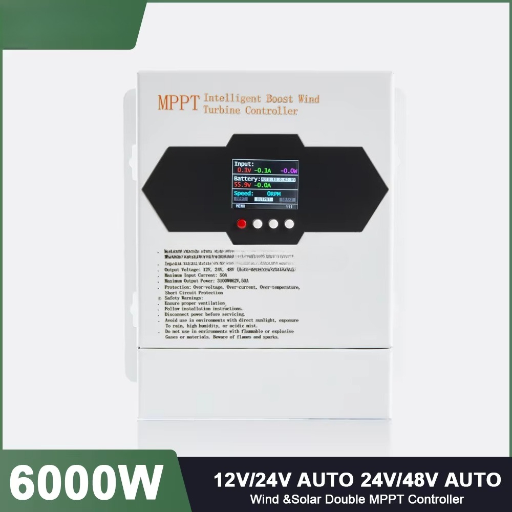 ตัวควบคุมการชาร์จแผงโซลาร์เซลล - Wind Solar Hybrid Controller 48V บทวิจารณ์และราคา