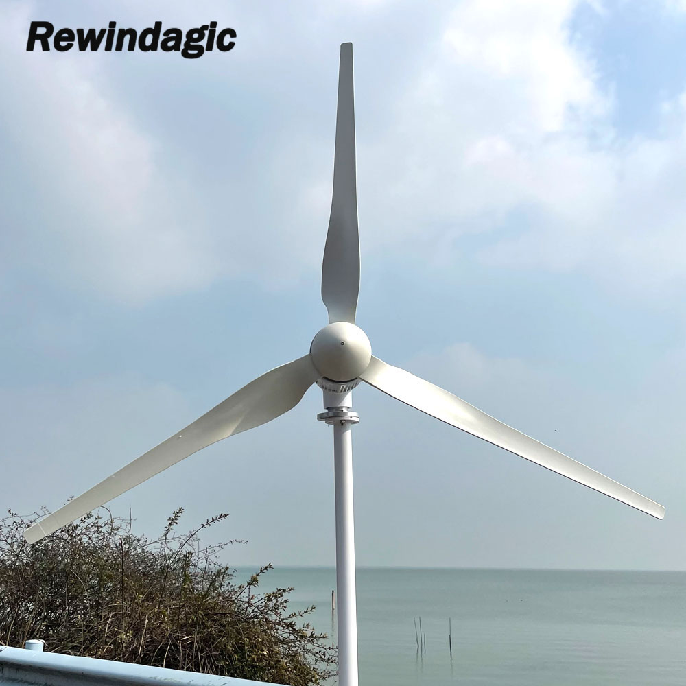 โรงงานจีน เครื่องกำเนิดไฟฟ้าพล - Wind Turbine 5000W 48V บทวิจารณ์และราคา