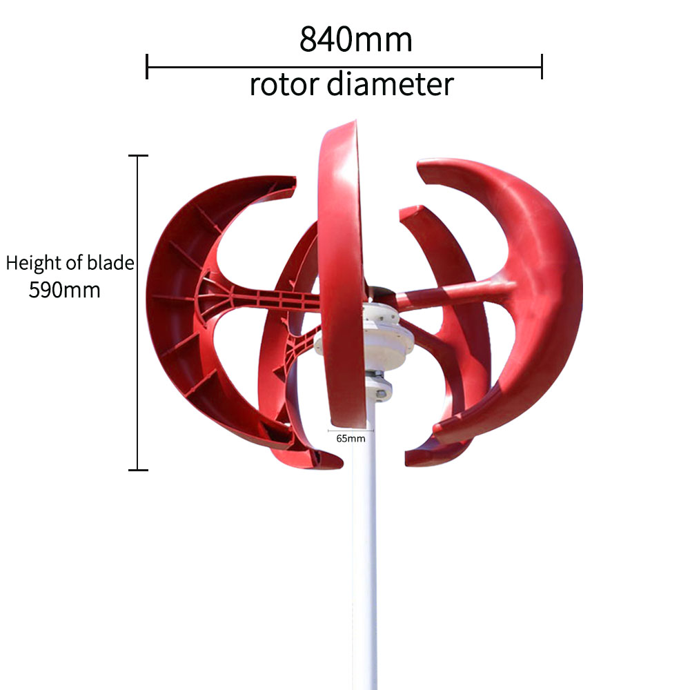 กังหันลมผลิต5KW 3KW 48V 3000W  - Vertical Axis Wind Turbine 3000W บทวิจารณ์และราคา