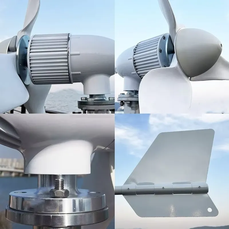 ชุดกังหันลมแนวนอน 2000W 24V/48 - Wind Turbine Generator Kit 2000W บทวิจารณ์และราคา